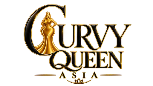 Curvy Queen Asia golden logo